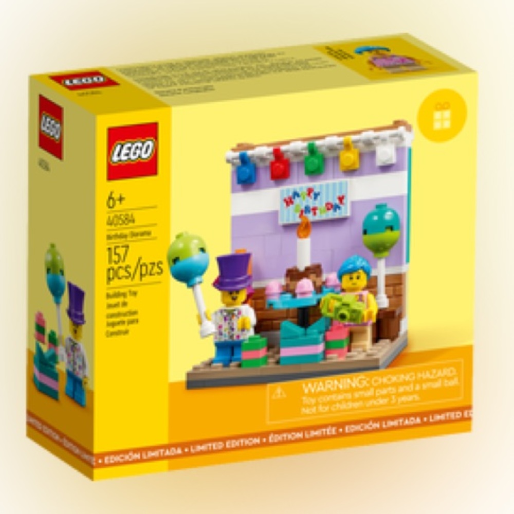 Lego #40584 - Birthday Diorama *Limited Edition*